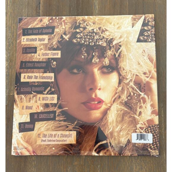 Taylor Swift The Life Of A Showgirl Pink Shimmer Vinyl Target Exclusive *SEALED* - Picture 4 of 4